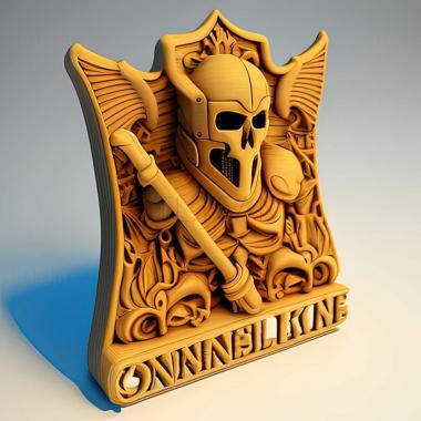 3D model Shovel Knight King of Cards game (STL)